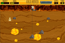 Juegos html5 Gold miner special edition