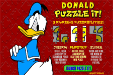 Juegos html5 Donald Puzzle