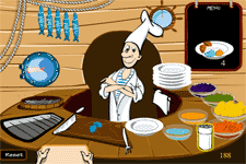 Juegos html5 sigue al chef