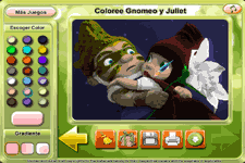 Juegos Colorear Romeo y julieta