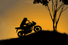 Juegos motos de noche
