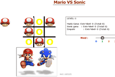 Juegos Mario vs Sonic