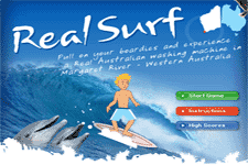 Juegos html5 Surfeando en Australia